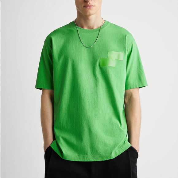 Zara | Shirts | Zara Tetris Tee Nwt 